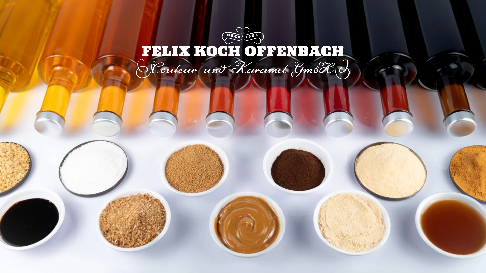 Felix Koch Offenbach Caramelised Ingredients วัตถุดิบ Caramelised Sugar และ Toffee จาก Felix Koch Offenbach ในรูปแบบ Syrup, Powder และ Paste