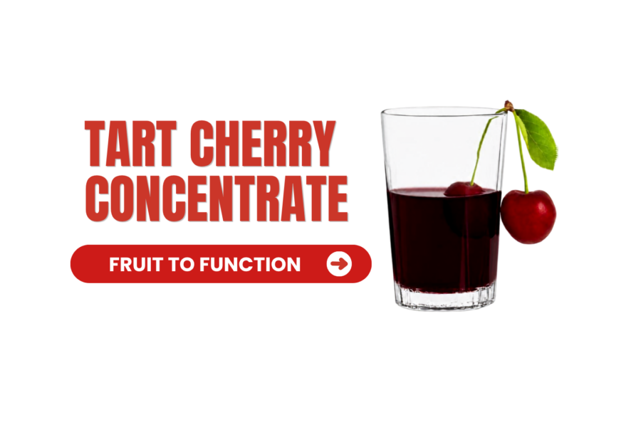 Tart Cherry Juice Concentrate: จาก Fruit Character สู่ Functional Ingredient