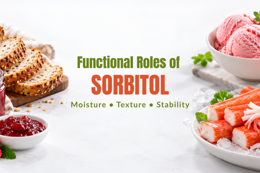 Sorbitol ใน Food Formulation: Moisture, Texture และ Stability